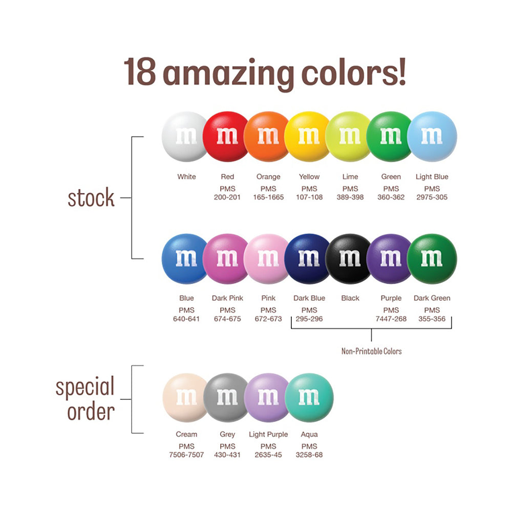 1 oz. Eco-Digibag, Full Colour, Colour Choice M&M's Trail Mix