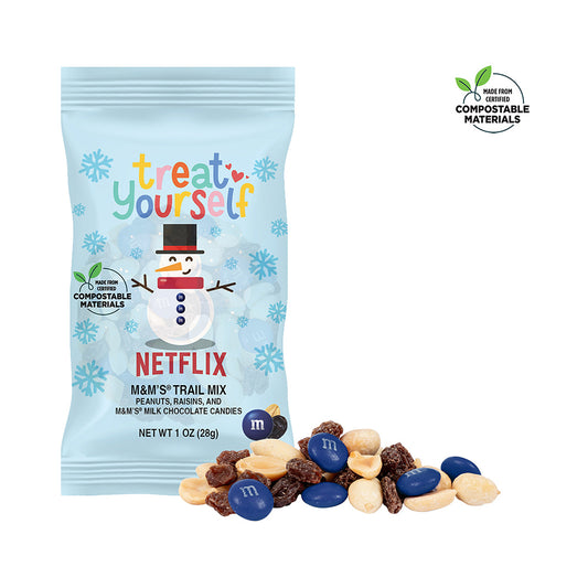 1 oz. Eco-Digibag, Full Colour, Colour Choice M&M's Trail Mix