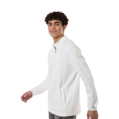Adidas Men's Elevated Fleece Quarter-Zip Pullover