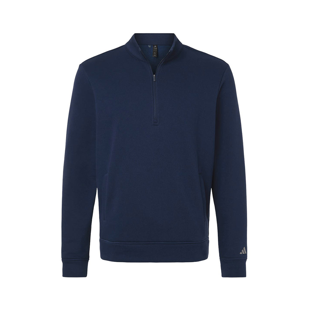 Adidas Men's Elevated Fleece Quarter-Zip Pullover