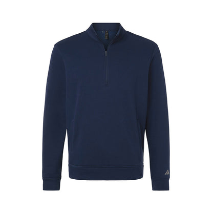 Adidas Men's Elevated Fleece Quarter-Zip Pullover