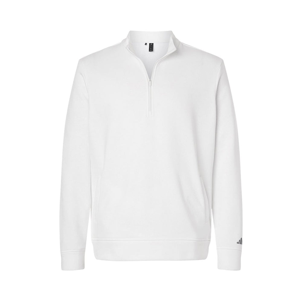 Adidas Men's Elevated Fleece Quarter-Zip Pullover