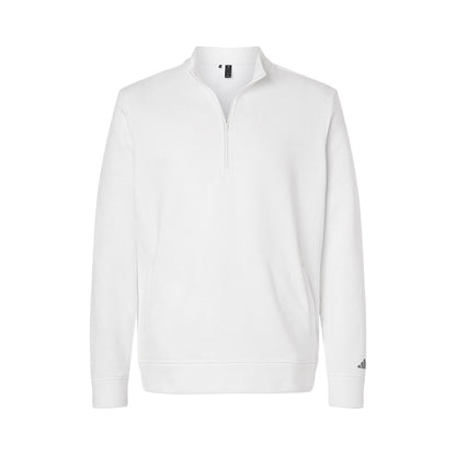 Adidas Men's Elevated Fleece Quarter-Zip Pullover