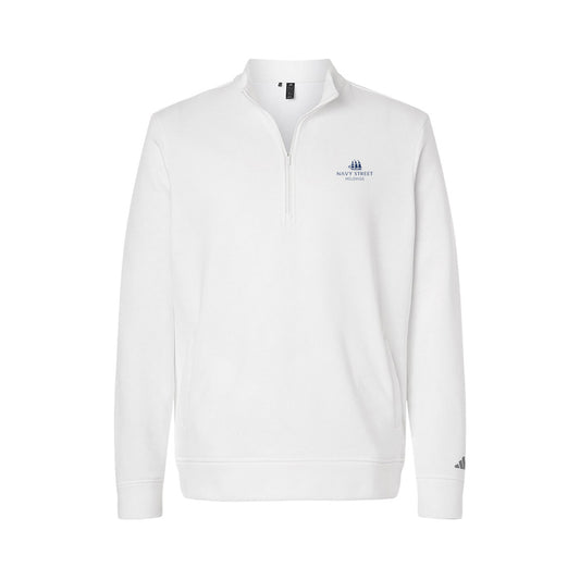 Adidas Men's Elevated Fleece Quarter-Zip Pullover