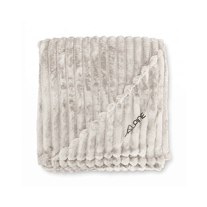 Alpine Faux Fur Polyester Blanket
