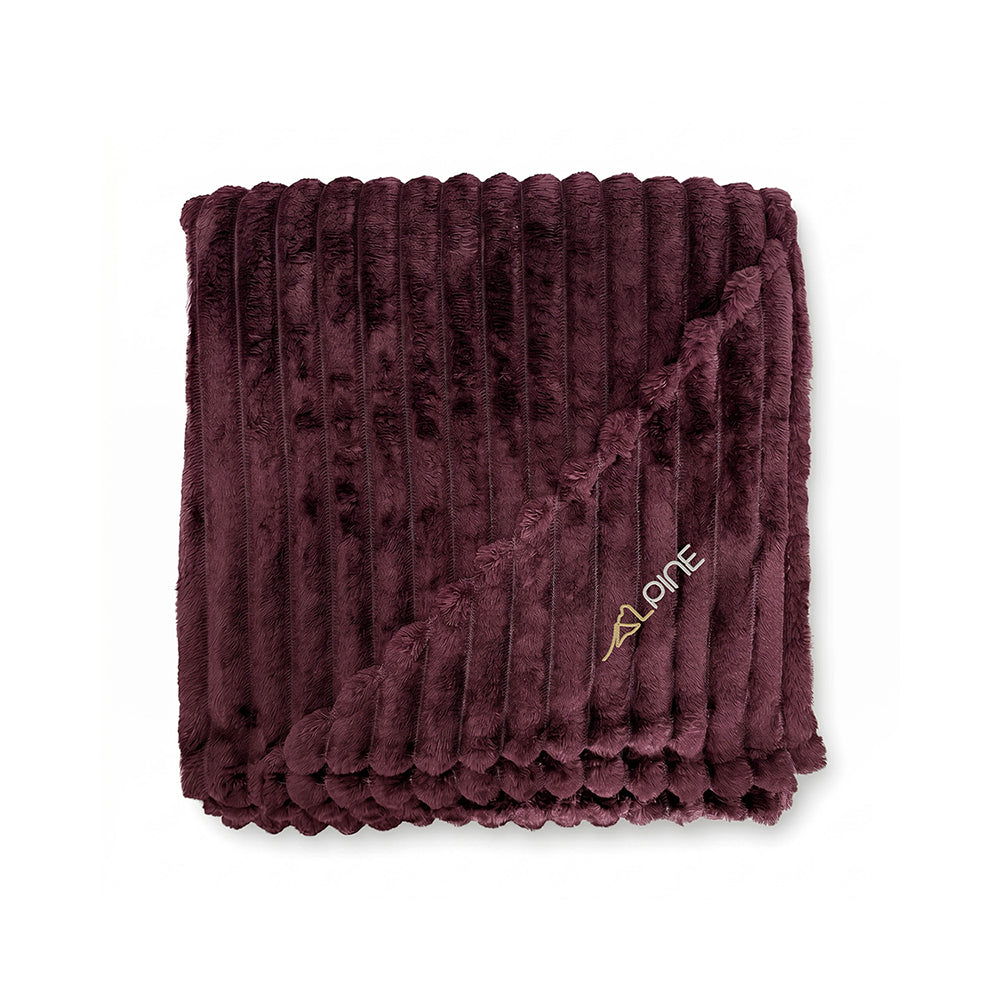 Alpine Faux Fur Polyester Blanket