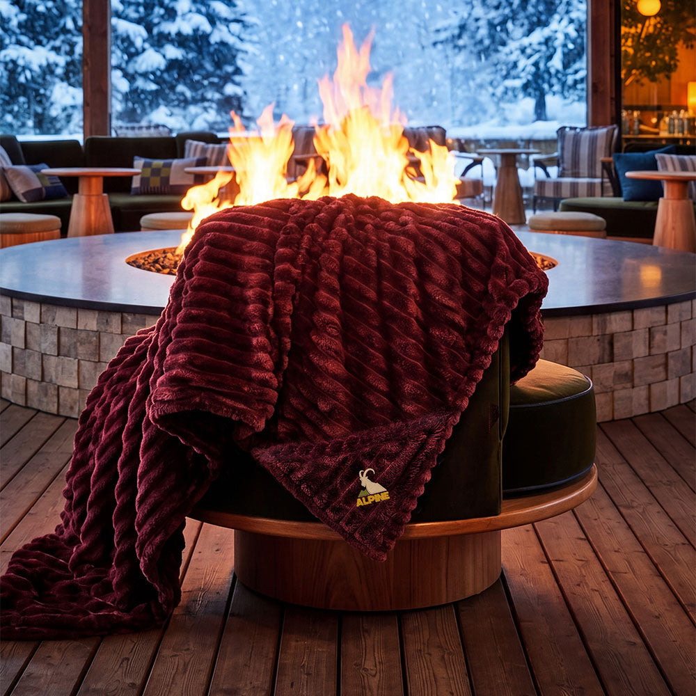 Alpine Faux Fur Polyester Blanket