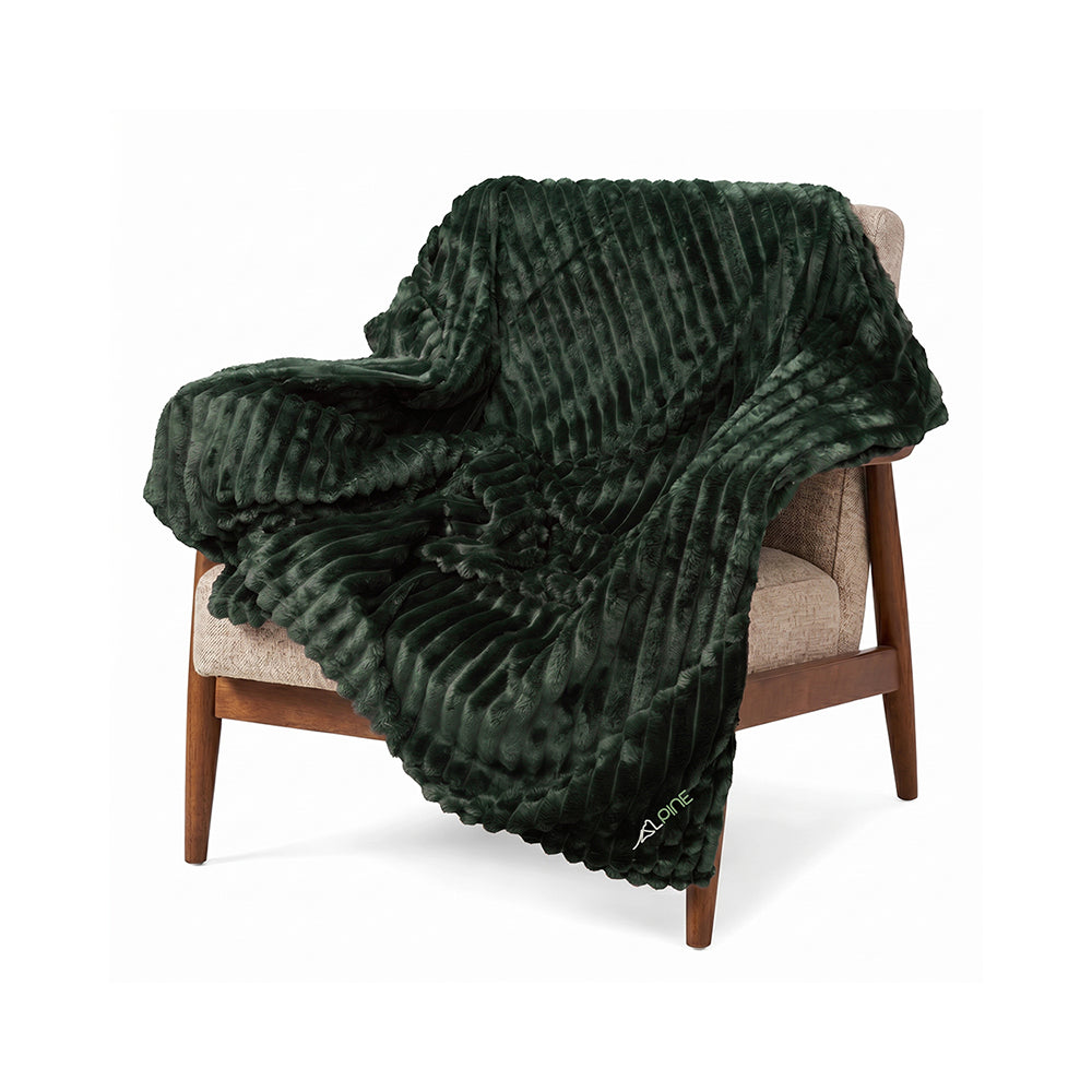 Alpine Faux Fur Polyester Blanket