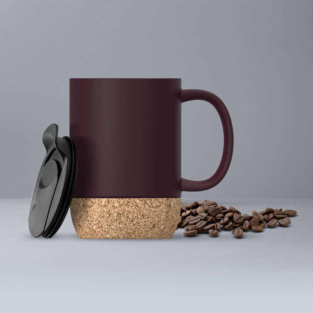 Asobu Cork Ceramic Mug