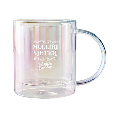 Asobu Iridescent Glass Mug