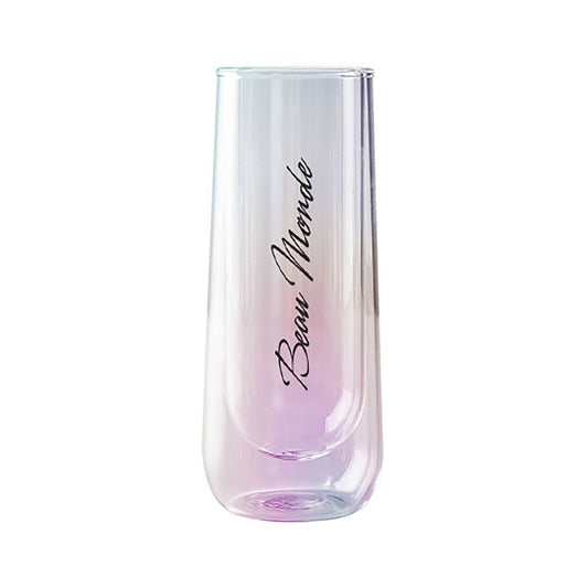 Asobu Iridescent Stemless Champagne Flute