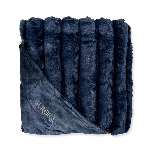 Aurora Faux Fur Polyester Blanket