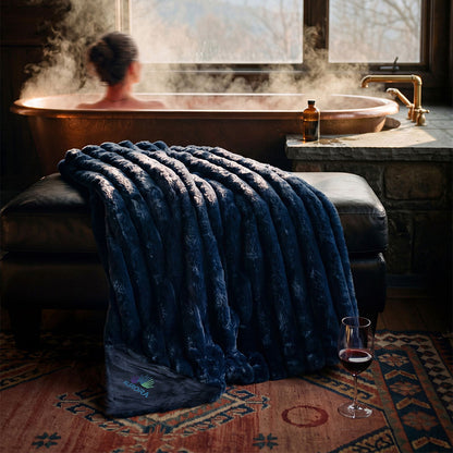 Aurora Faux Fur Polyester Blanket