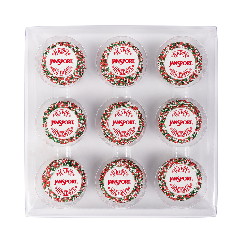 Custom Dipped Sandwich Cookies - 9pc