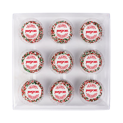 Custom Dipped Sandwich Cookies - 9pc