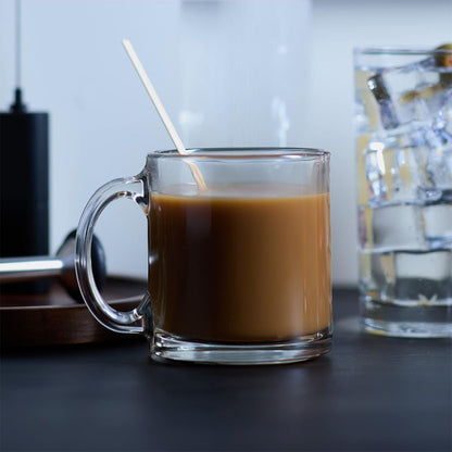 Libbey 13 Oz Glass Coffee Mug