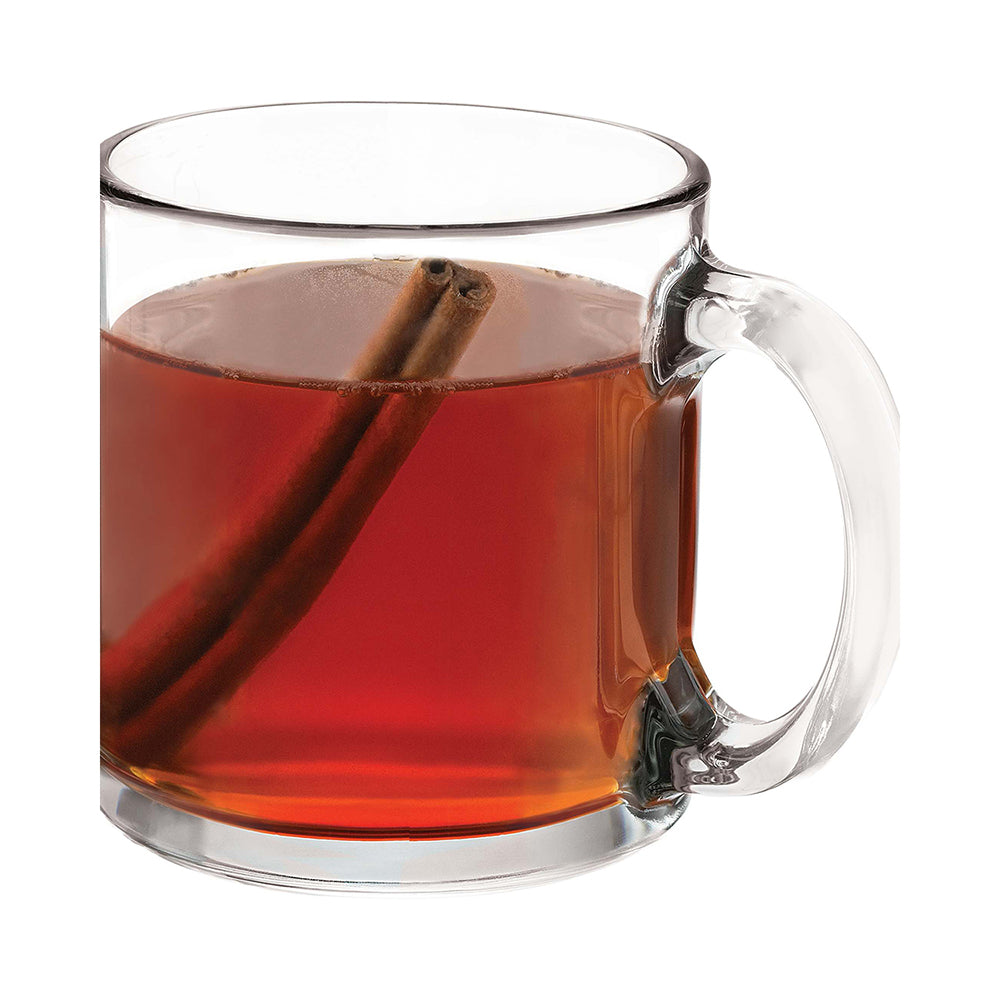 Libbey 13 Oz Glass Coffee Mug