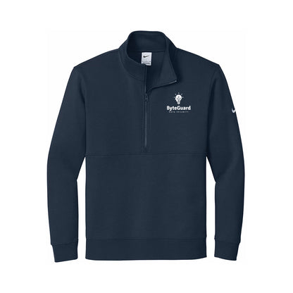 Nike Men's Club Fleece Sleeve Swoosh 1/2 Zip