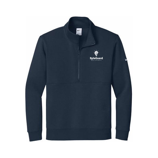 Nike Men's Club Fleece Sleeve Swoosh 1/2 Zip