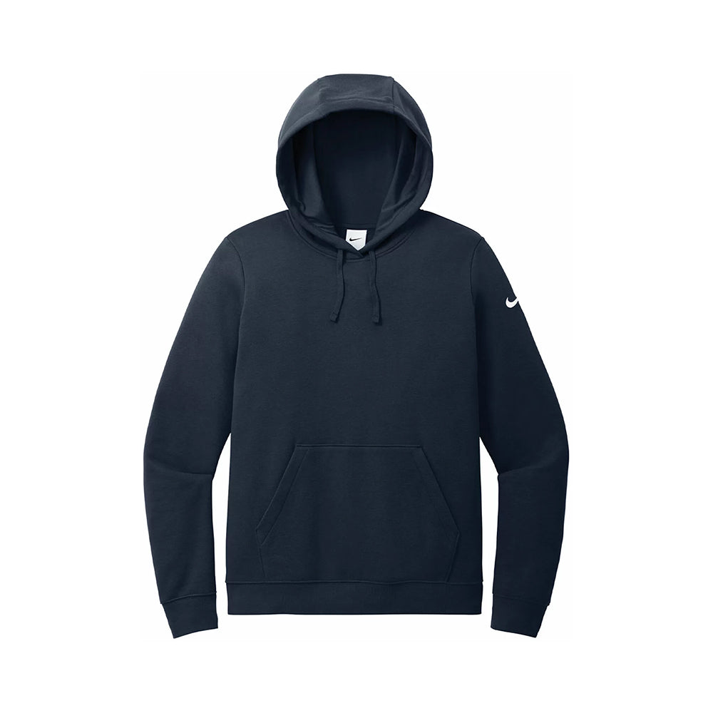 Nike Women's Club Fleece Sleeve Swoosh Pullover Hoodie