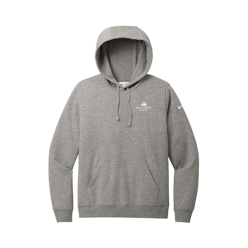 Nike Women's Club Fleece Sleeve Swoosh Pullover Hoodie