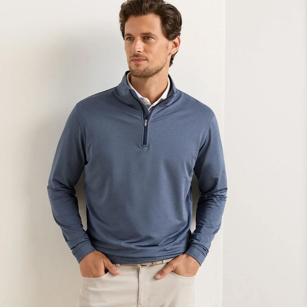 Peter Millar Perth Mélange Performance 1/4 Zip